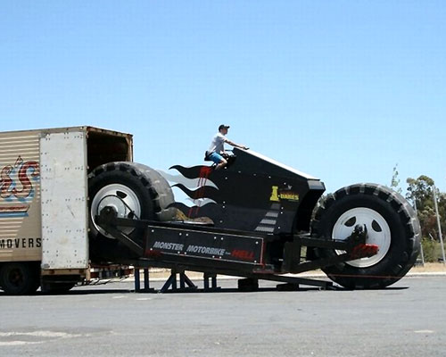 Huge Monster Motorcycle