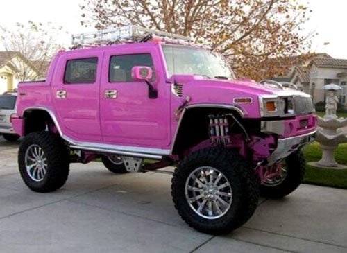 Tags car hummer lift pink