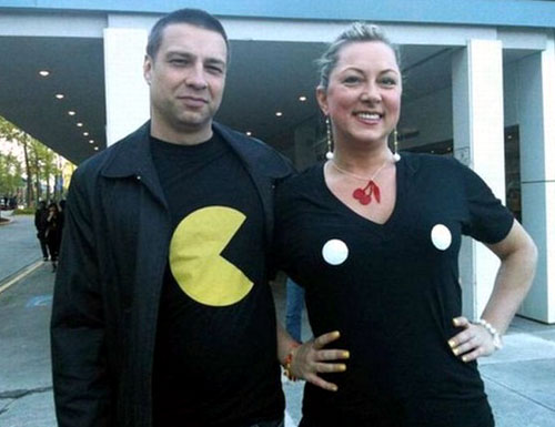 Funny Pac-Man Tshirt Set