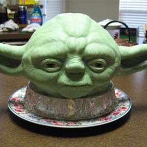 Yoda Cake Sculpture