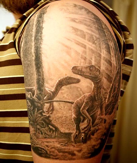 Velociraptor Tattoo