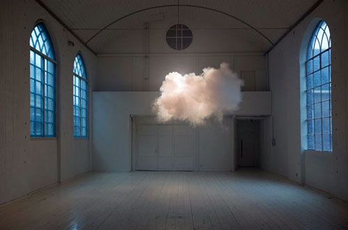 Indoor Clouds Art Installation