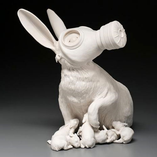 Gas Mask Rabbit