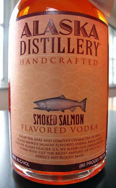 Smoked Salmon Vodka