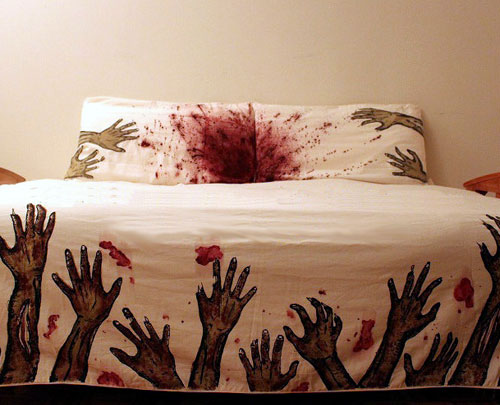 Zombie Bedsheets and Pillows