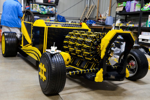 Life Size Working Lego Car