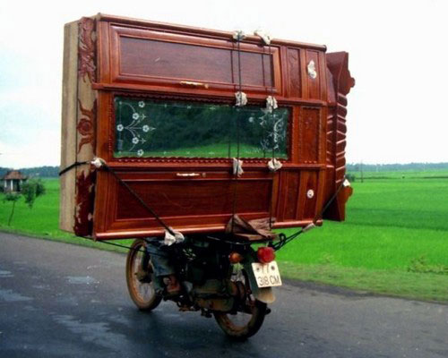 Motorcycle Furniture Mover