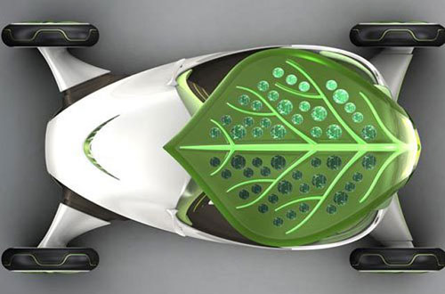 Solar Powered Leaf Concept Car