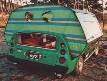 Toyota RV-2 Getaway Car With Rear Tent