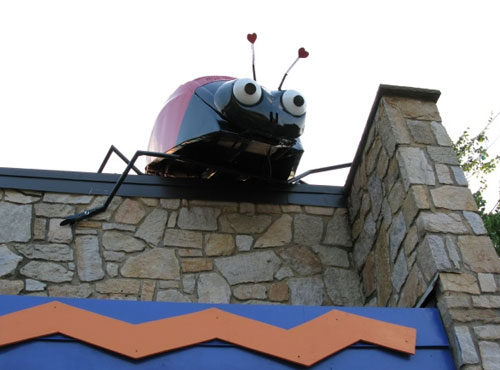 Volkswagen Beetle Sculpture