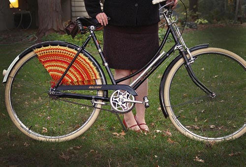 Crochet Bicycle Dress Guard