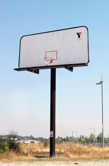 Basketball Billboard Ad For The YMCA