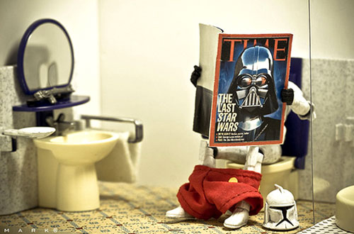 Stormtrooper Reading Time Magazine
