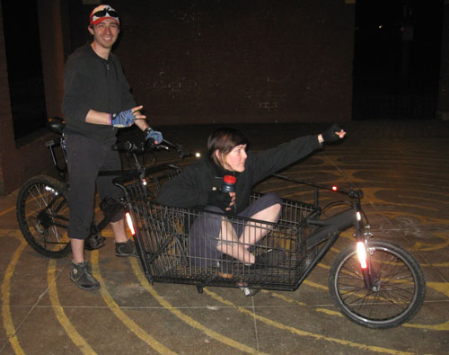 Shopping Cart Bike Basket » Funny, Bizarre, Amazing Pictures & Videos