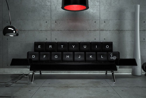 Keyboard Sofa Design