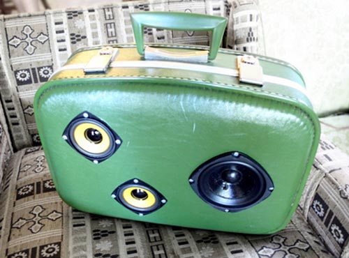 Suitcase Speaker Box