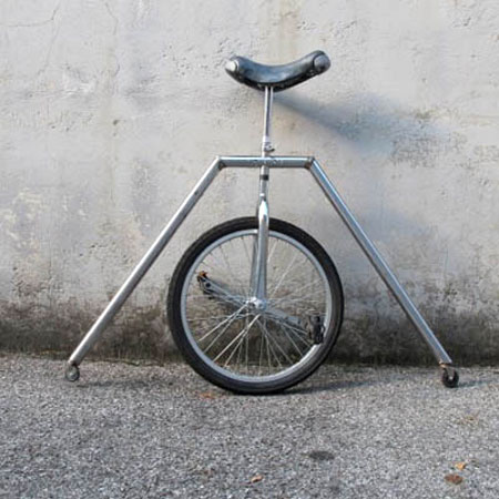 Unicycle With Training Wheels