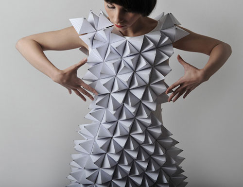 Paper Triangles Dress