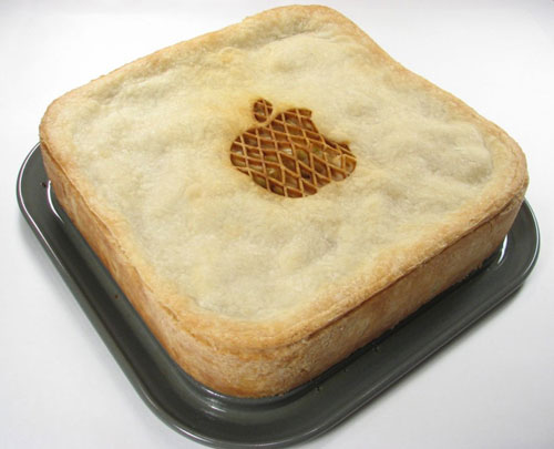 Apple Logo Pie
