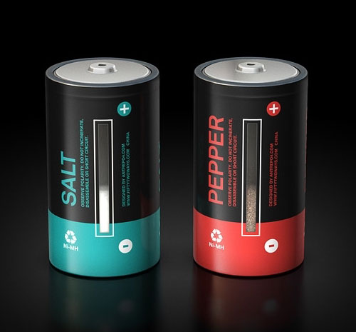 Salt And Pepper Battery Shaker