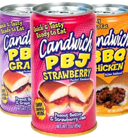 Sandwiches In A Can