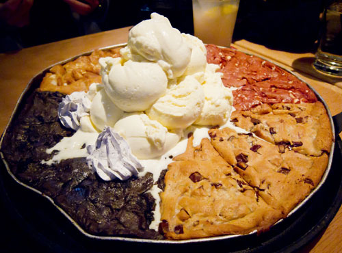 Pizookie Pizza Cookies With Ice Cream Party Platter