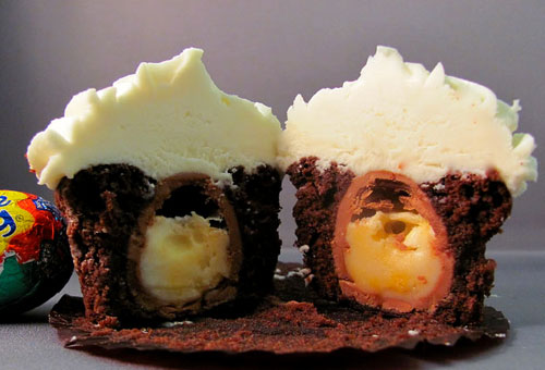 Creme Egg Cupcake