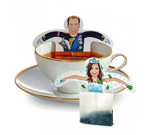 Prince William and Kate Middleton Tea Bags