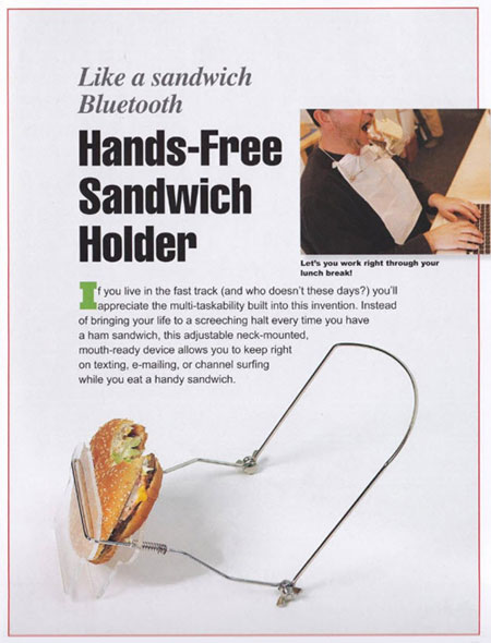 Hands Free Sandwich Holder