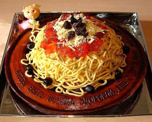 Spaghetti Cake
