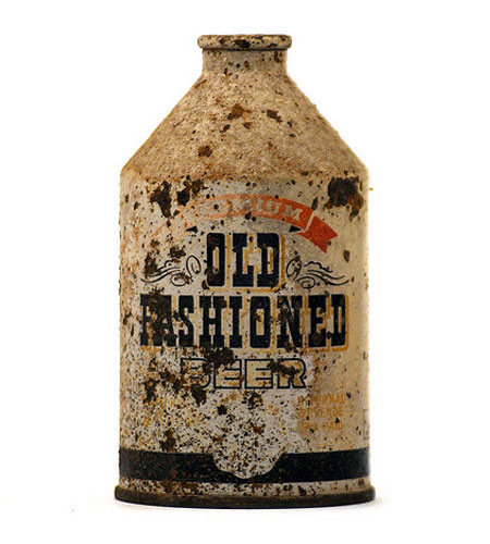 Old Fashioned Beer Bottle