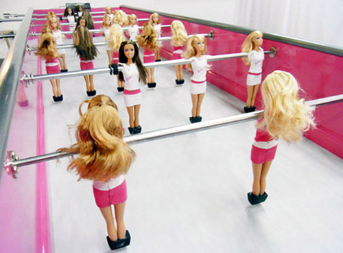 Barbie Table Football