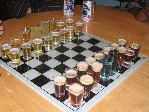 Beer Chess Drinking Game