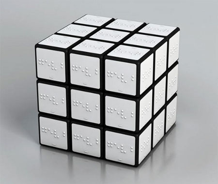 Rubiks Cube Braille Edition