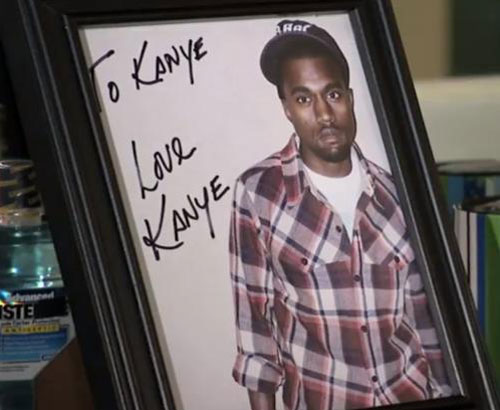 To Kanye Signed Photo