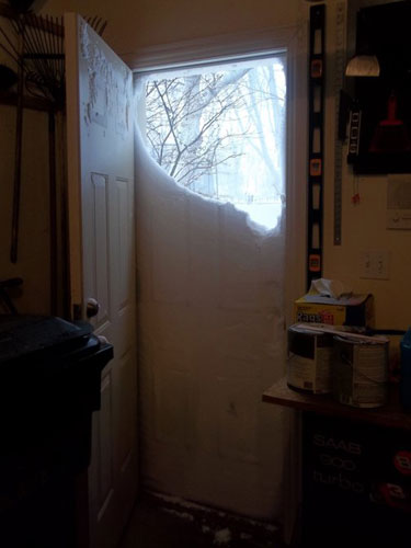 Snow Drift Doorway
