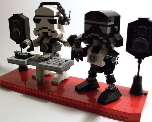 Lego Stormtrooper Sculpture