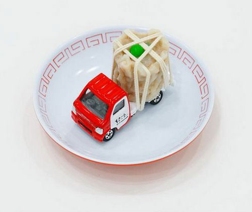 Tomica Truck Sushi Sculpture