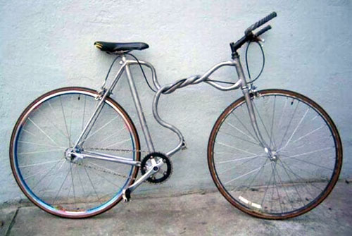 Twisted Bike Frame