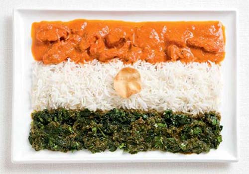 Indian Food Flag