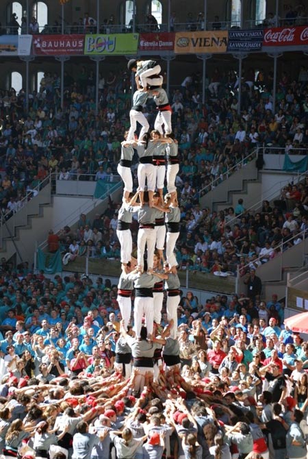 Human Tower Castellers of Catalonia Festival