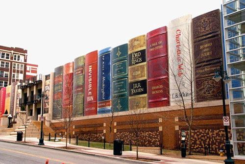 Kansas Library Book Building